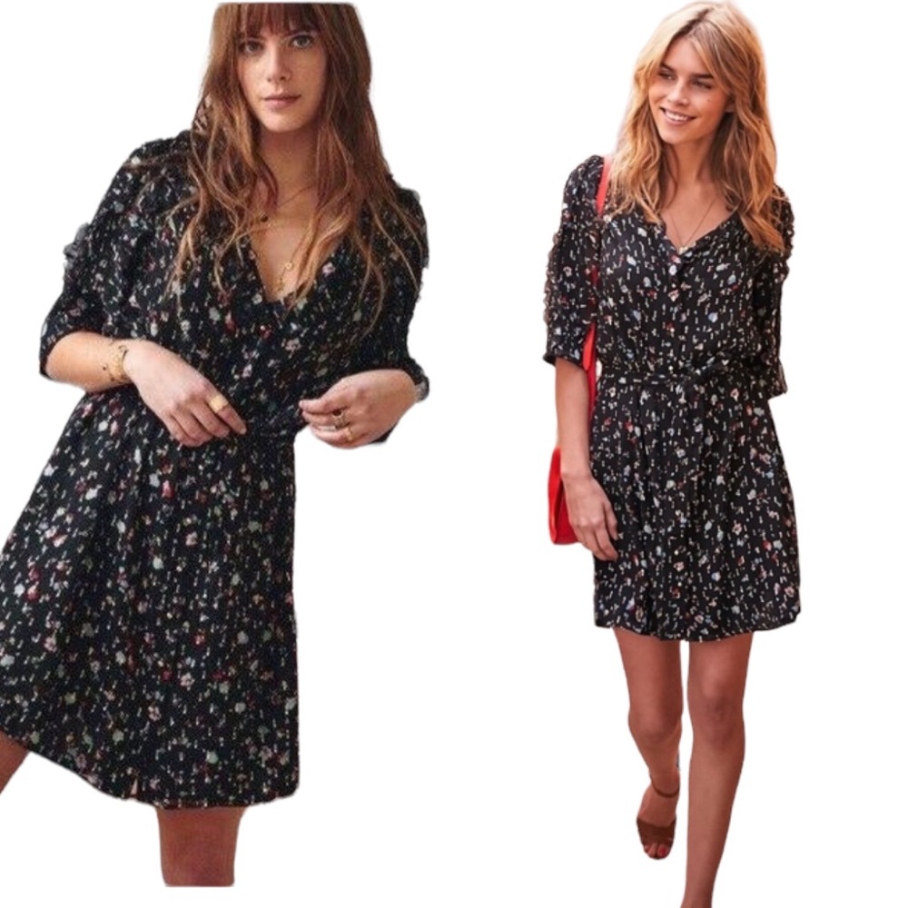 Sezane Floral Dress size 38